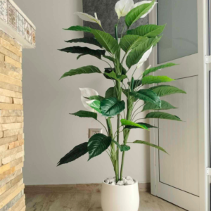 Spathiphyllum fleur de lune artificiel