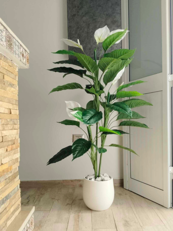 Spathiphyllum fleur de lune artificiel